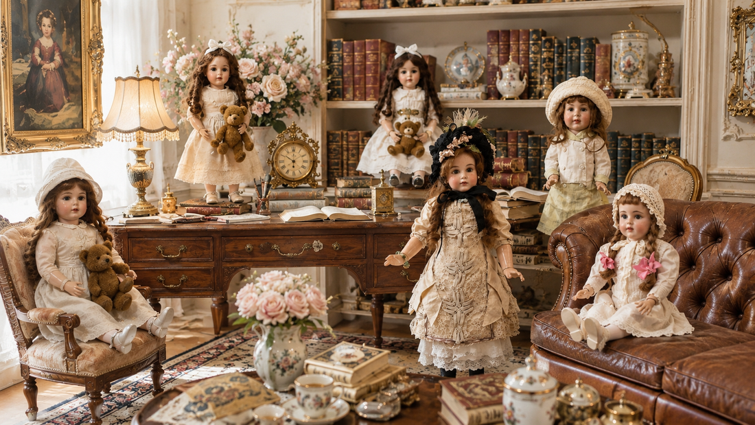 Antique dolls Kestner Heubach 