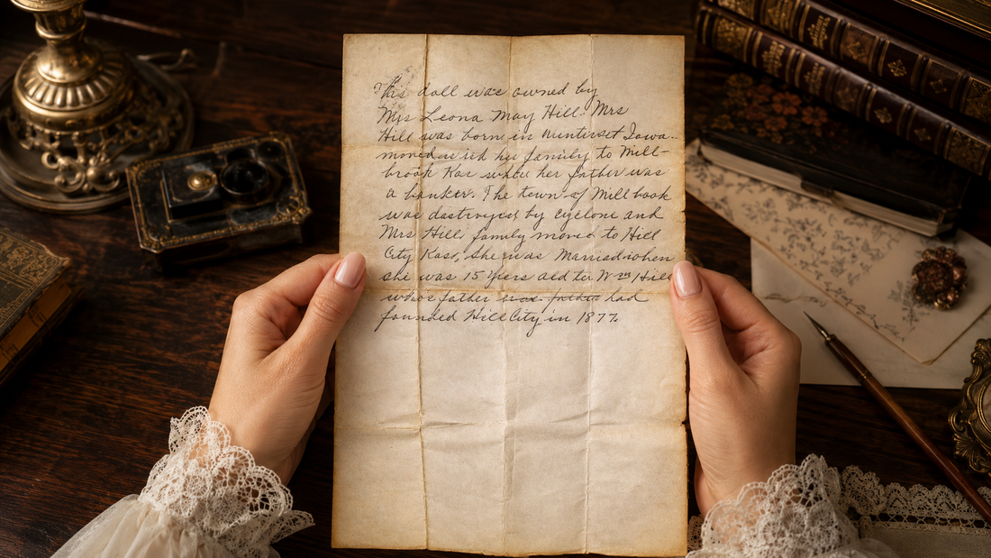A Name Hidden in Her Dress: Antique Doll History, Value & Appraisal