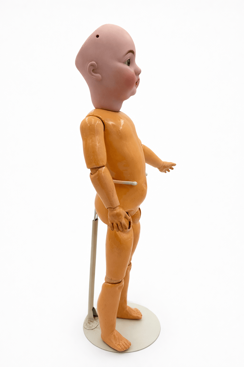 A Girl with a Basket —Kestner, Mold 143, Germany, c.1900–1915