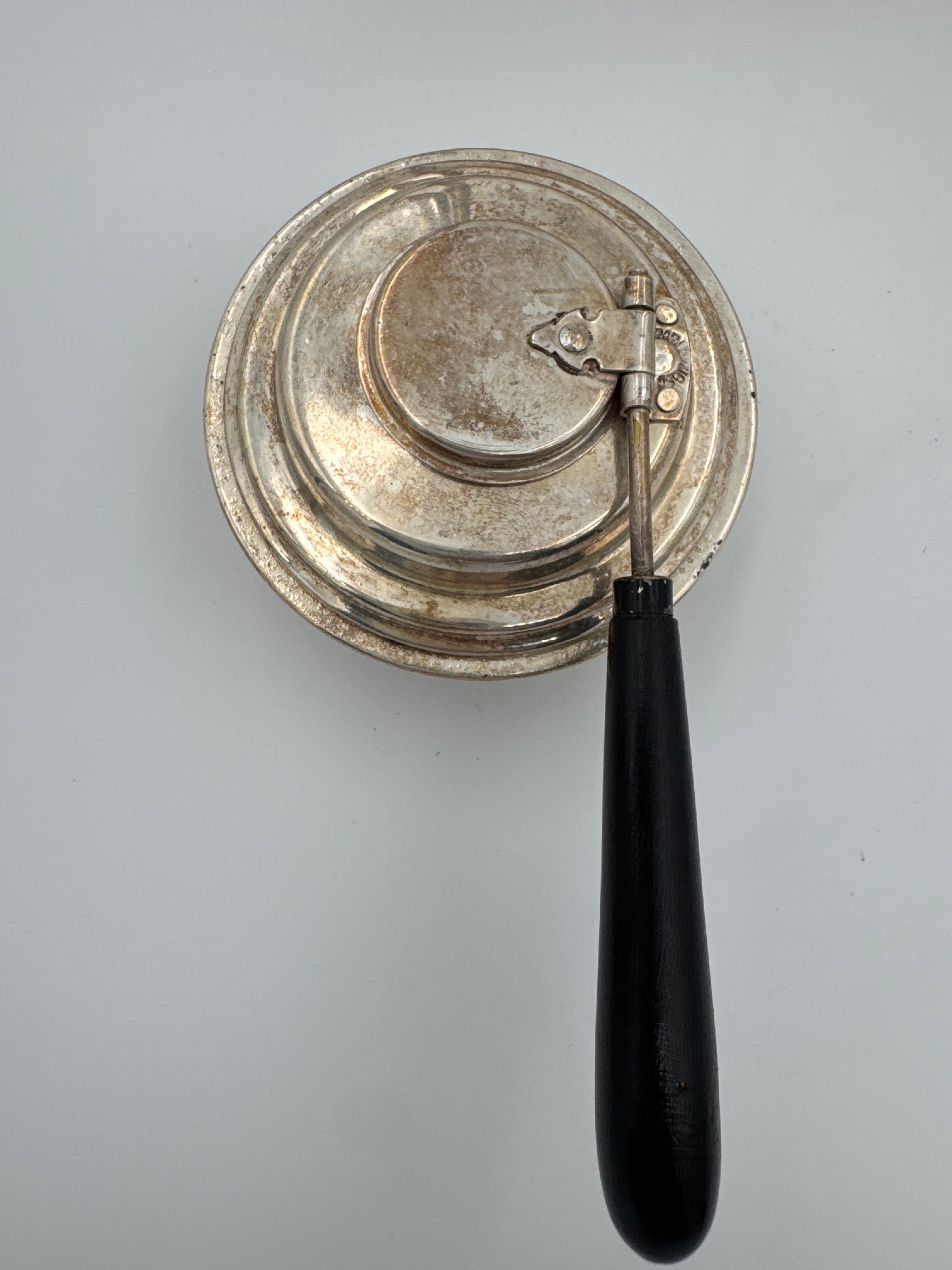 Vintage Silverplate Tilting Tea Kettle on Stand with Original Burner | Patented Jan. 12, 1892 — rare vintage find