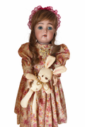 Antique German Bisque Doll Kämmer & Reinhardt 53 Simon & Halbig Early 1900s Rare Collectible Doll for Sale