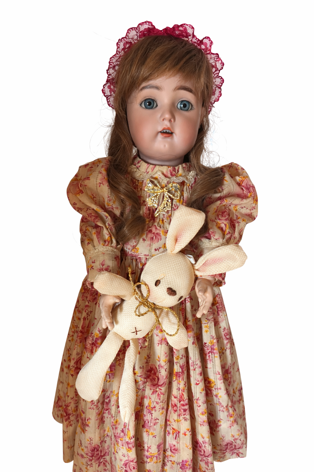Antique German Bisque Doll Kämmer & Reinhardt 53 Simon & Halbig Early 1900s Rare Collectible Doll for Sale