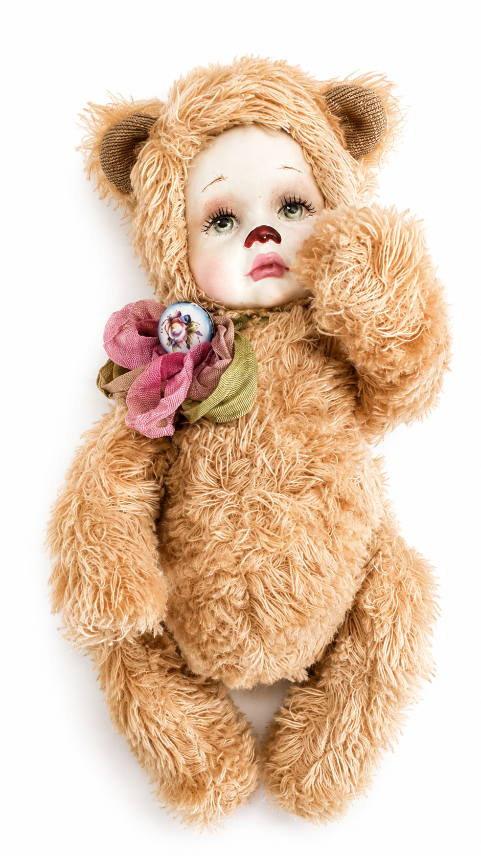 OOAK Artist Teddy Bear Vintage Style Handmade Collectible Bear