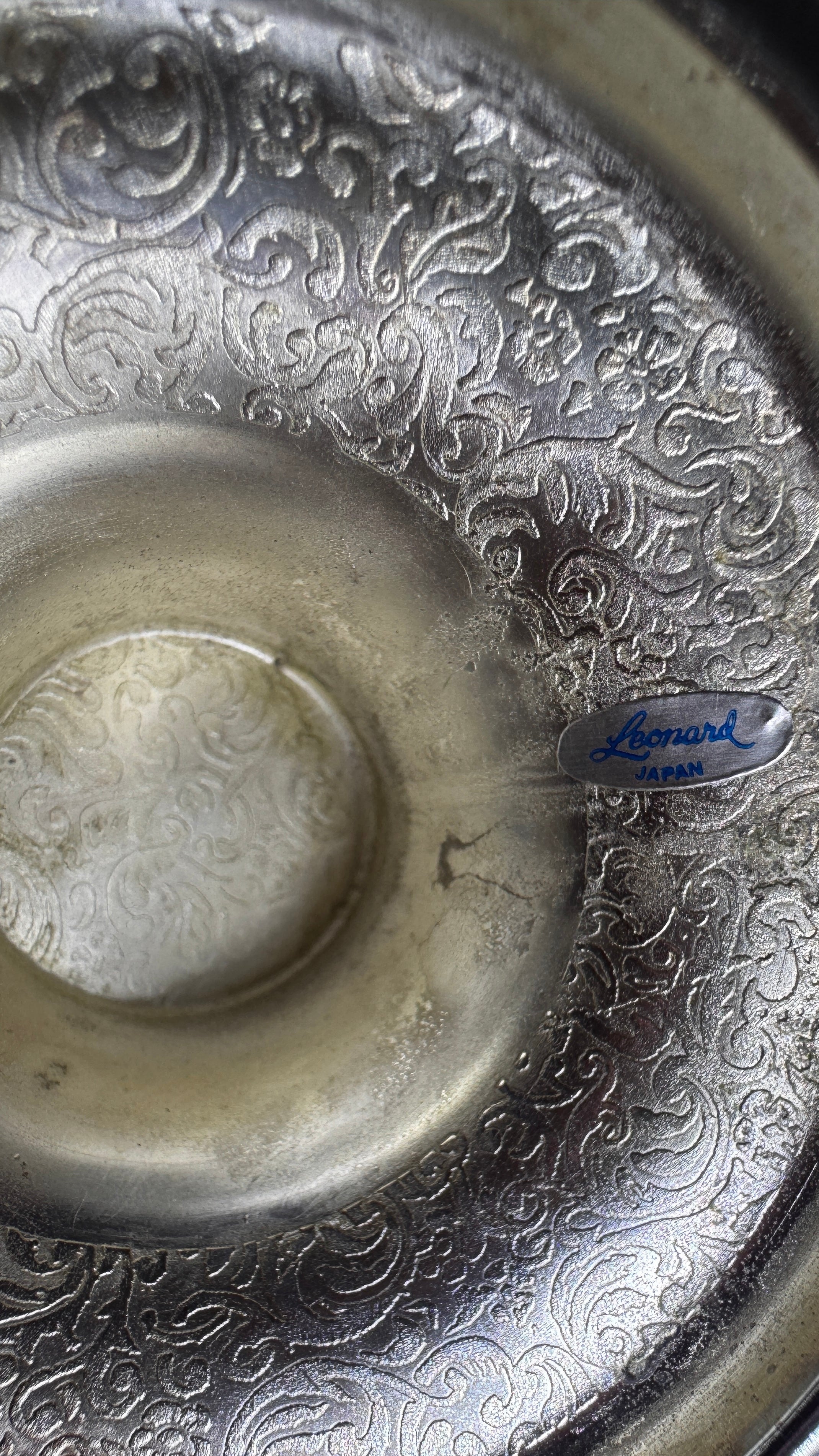Vintage Collectible Leonard Japan Silverplate Sugar Scuttle with Scoop