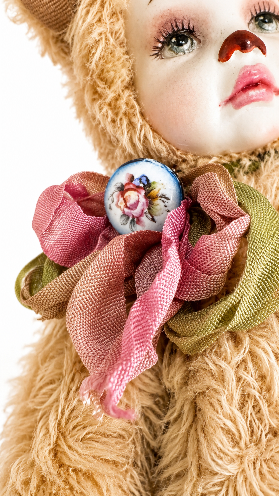 OOAK Artist Teddy Bear Vintage Style Handmade Collectible Bear