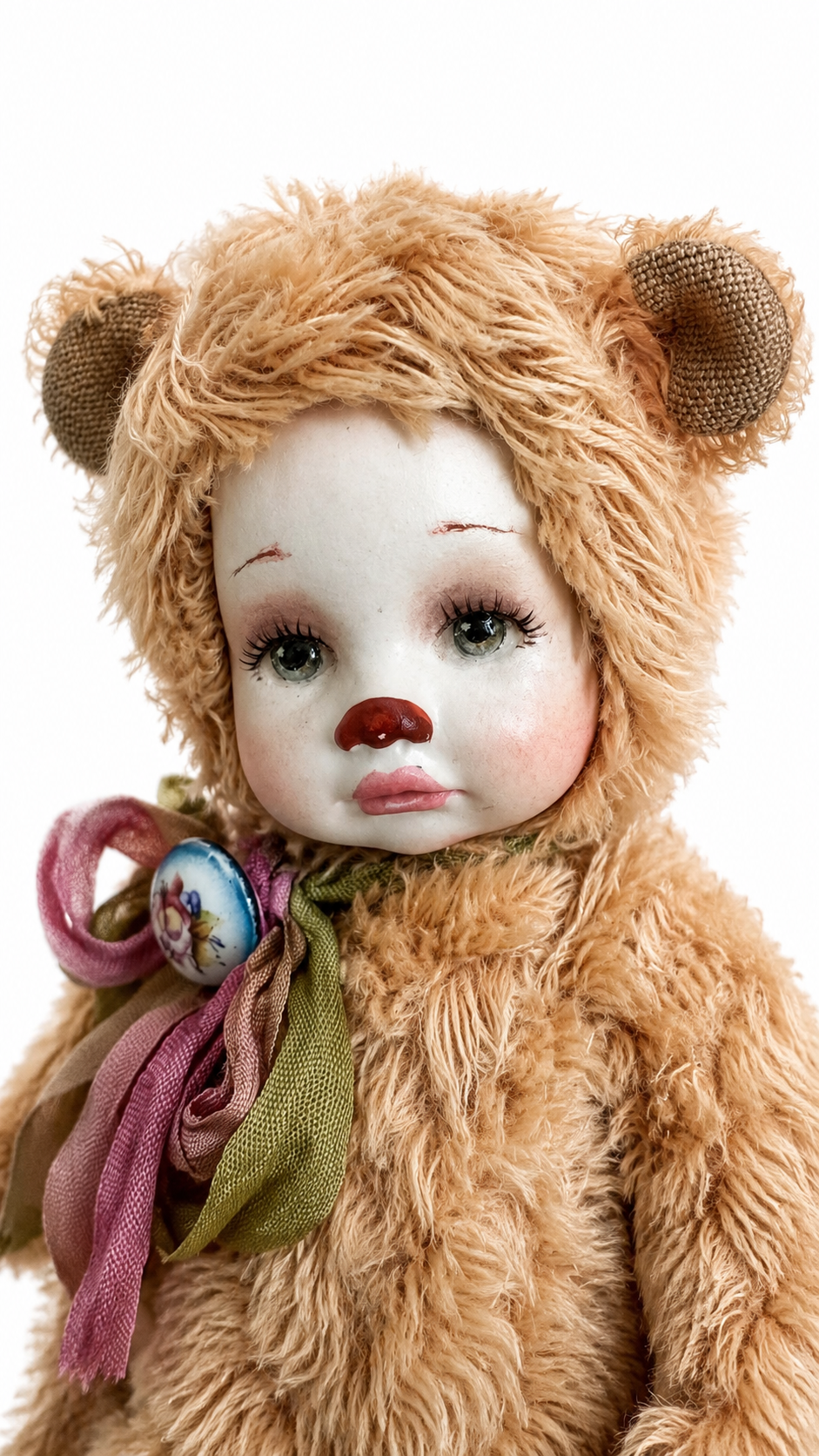 OOAK Artist Teddy Bear Vintage Style Handmade Collectible Bear