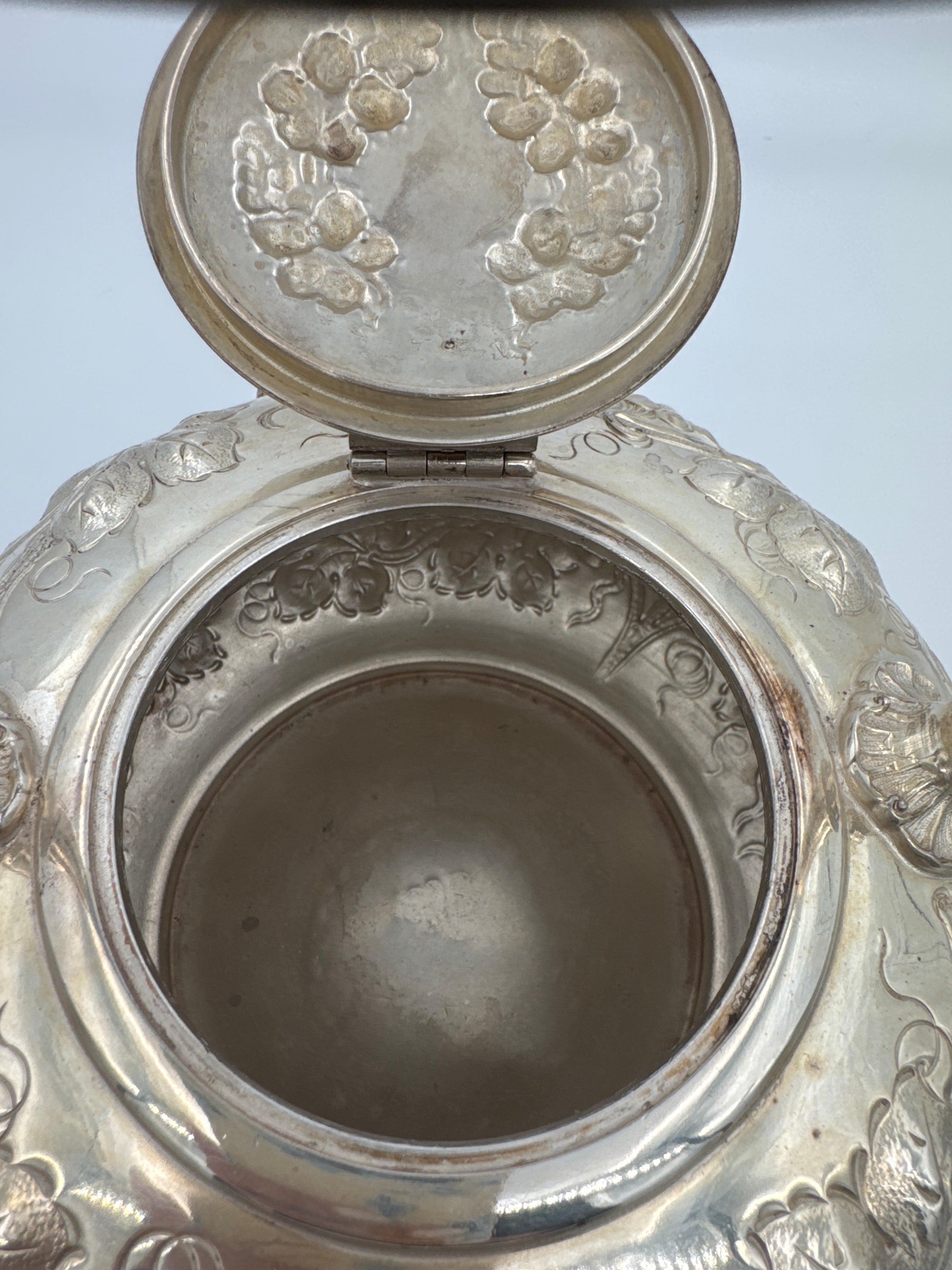 Vintage Silverplate Tilting Tea Kettle on Stand with Original Burner | Patented Jan. 12, 1892 — antique interior décor