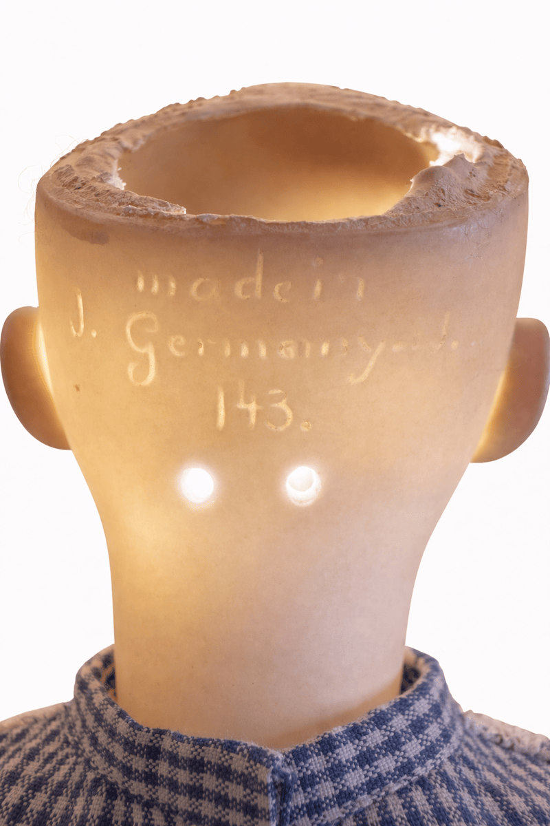 A Girl with a Basket —Kestner, Mold 143, Germany, c.1900–1915