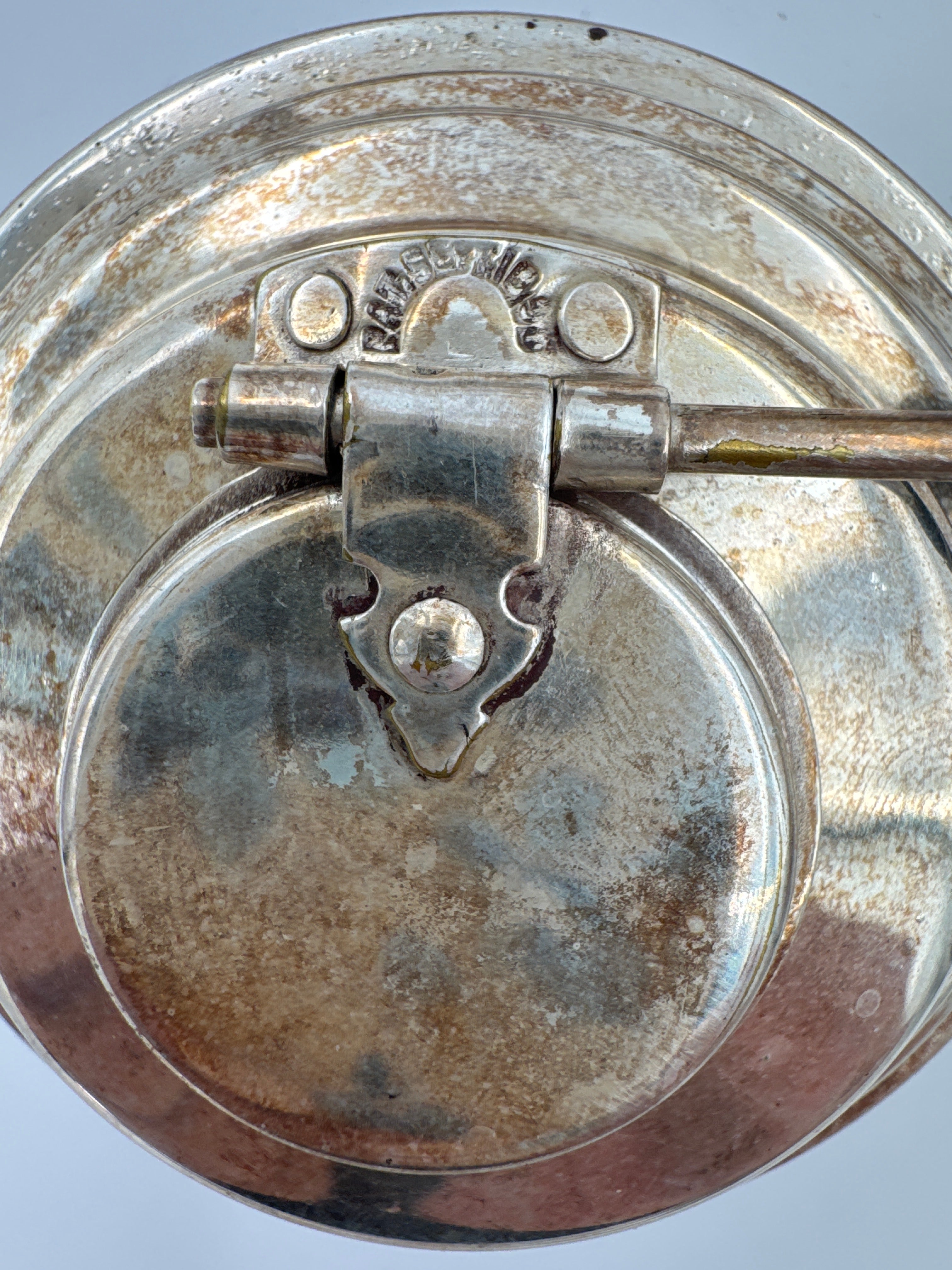 Vintage Silverplate Tilting Tea Kettle on Stand with Original Burner | Patented Jan. 12, 1892 — vintage antique treasure