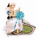 OOAK Artist Doll Handmade Papier-Mâché Art Doll | One of a Kind Collectible 10*10 inch