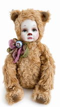 OOAK Artist Teddy Bear Vintage Style Handmade Collectible Bear