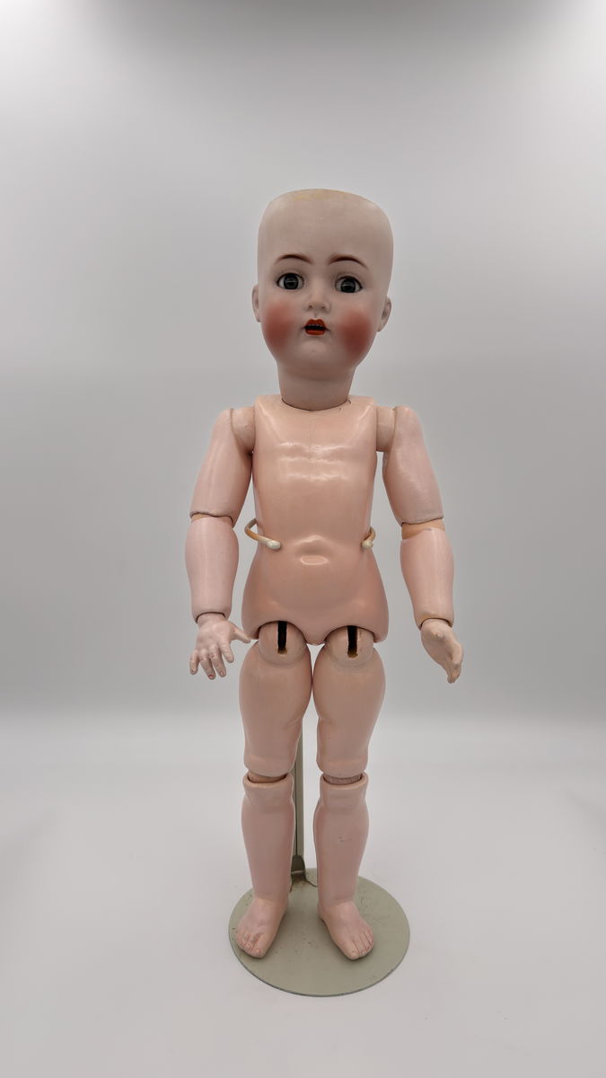 Antique German Kämmer & Reinhardt 403 Doll by Simon & Halbig 23” Rare Grey Eyes c.1910