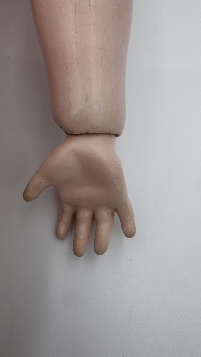 Antique German Kämmer & Reinhardt 403 Doll by Simon & Halbig 23” Rare Grey Eyes c.1910