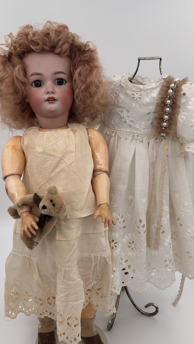 Antique C.M. Bergmann Simon & Halbig Doll 23” German Bisque Doll c.1900