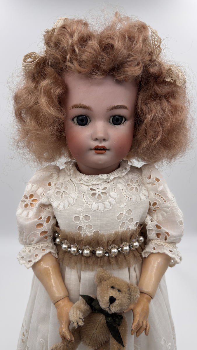 Antique C.M. Bergmann Simon & Halbig Doll 23” German Bisque Doll c.1900