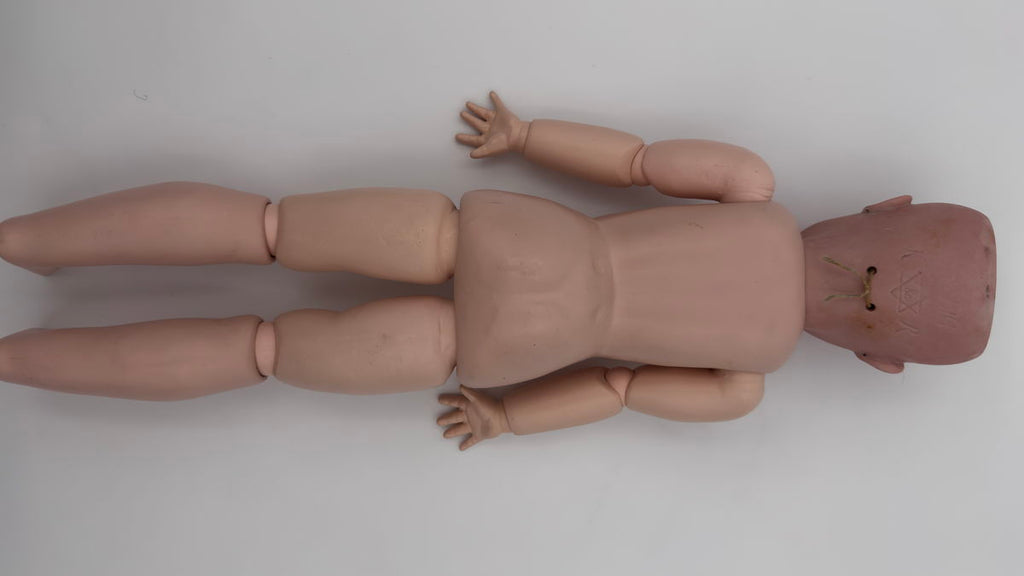 Antique German Bisque Doll Kämmer & Reinhardt 53 Simon & Halbig Early 1900s Rare Collectible Doll for Sale