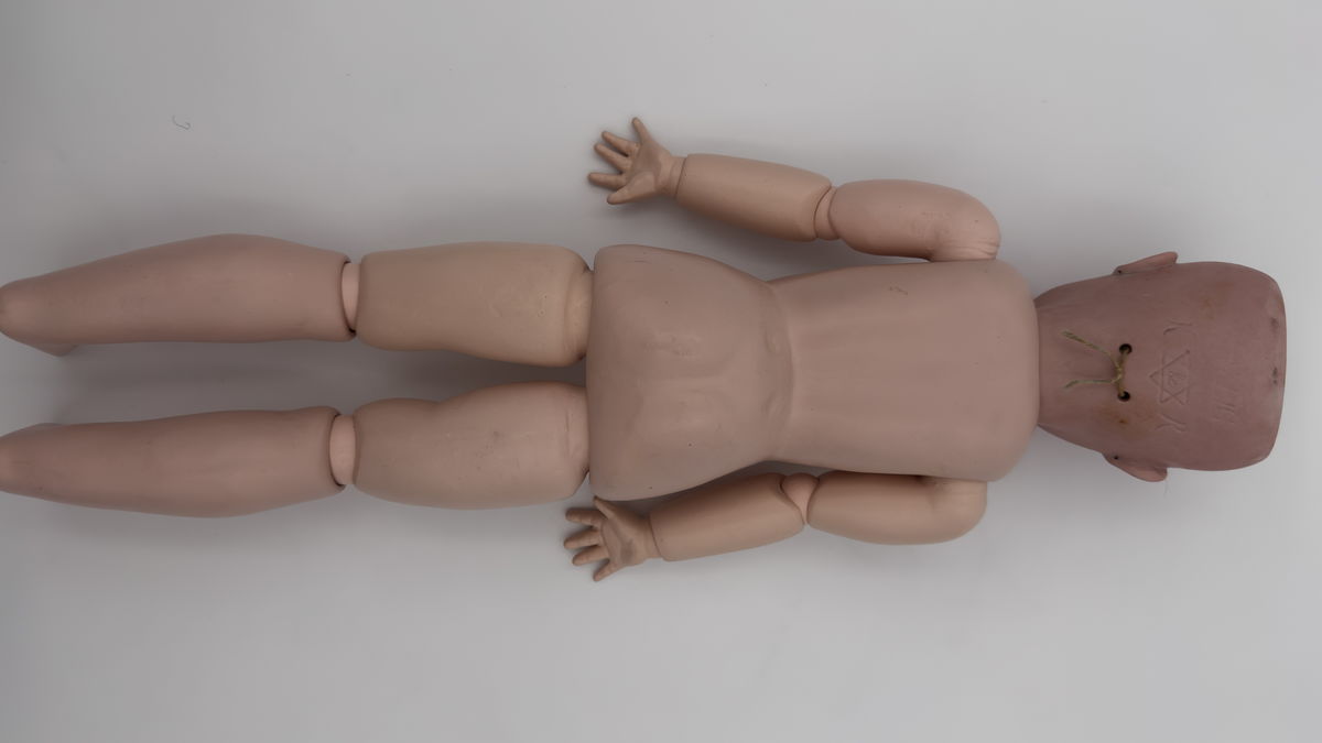 Antique German Bisque Doll Kämmer & Reinhardt 53 Simon & Halbig Early 1900s Rare Collectible Doll for Sale