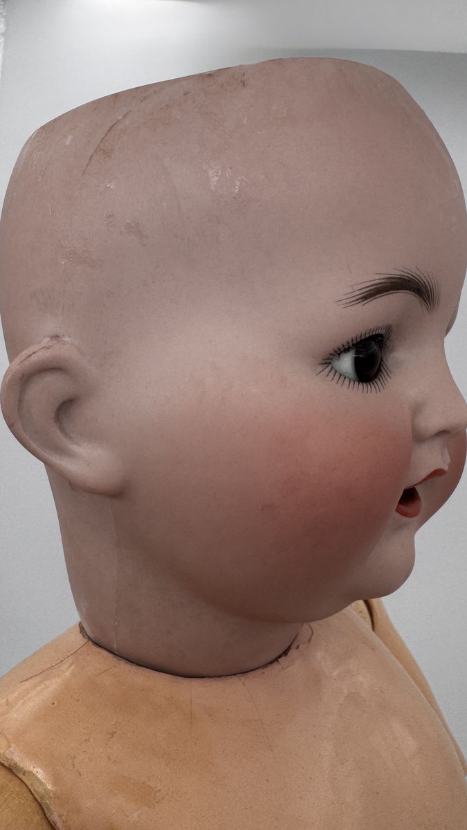 Antique German Kämmer & Reinhardt 126 Doll 28” Simon & Halbig Bisque Doll c.1900