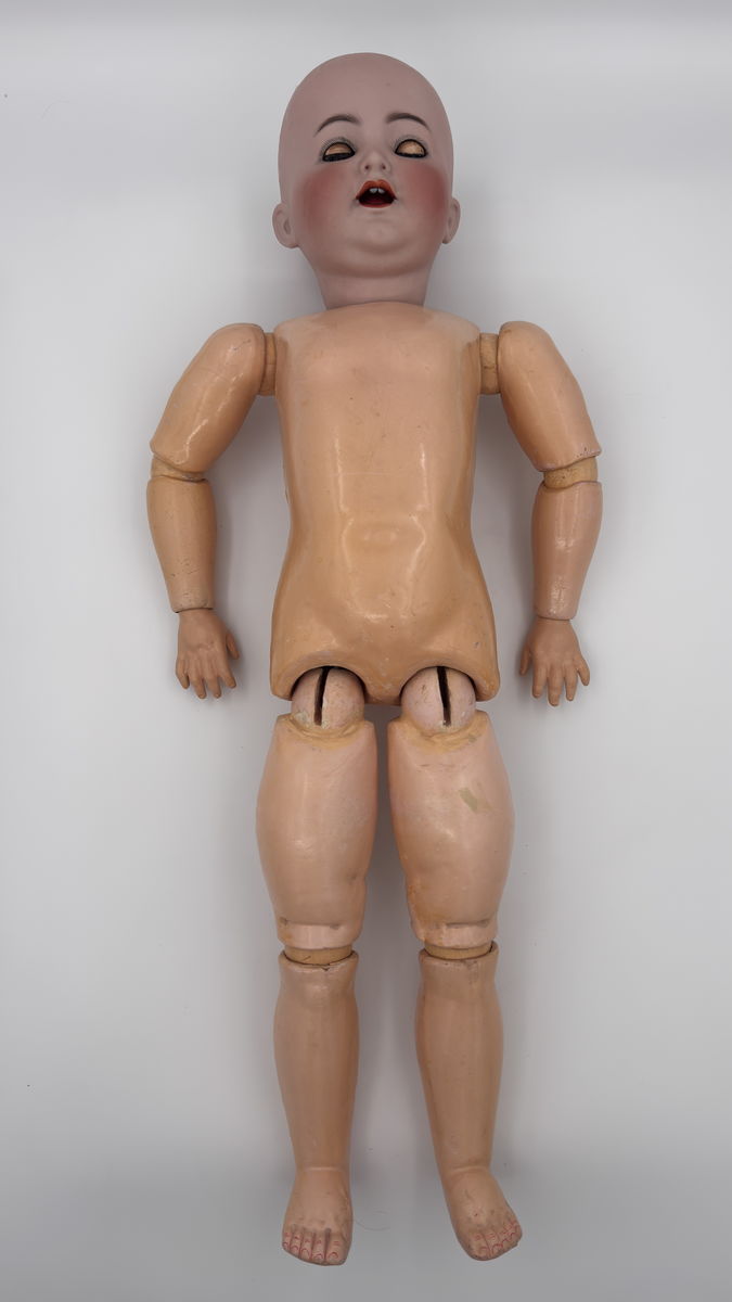 Antique German Kämmer & Reinhardt 126 Doll 28” Simon & Halbig Bisque Doll c.1900