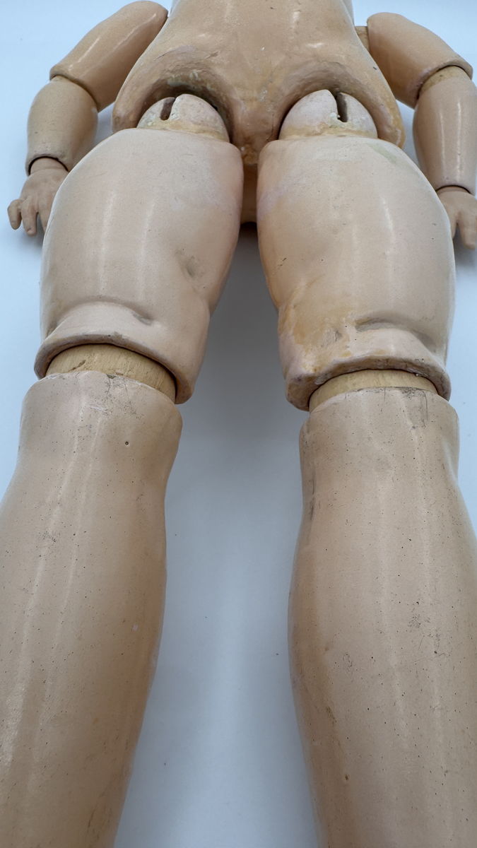 Antique German Kämmer & Reinhardt 126 Doll 28” Simon & Halbig Bisque Doll c.1900