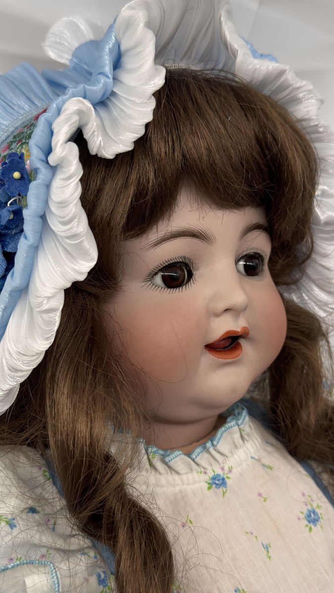 Antique German Kämmer & Reinhardt 126 Doll 28” Simon & Halbig Bisque Doll c.1900