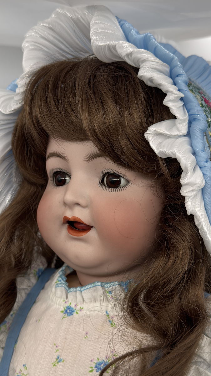 Antique German Kämmer & Reinhardt 126 Doll 28” Simon & Halbig Bisque Doll c.1900