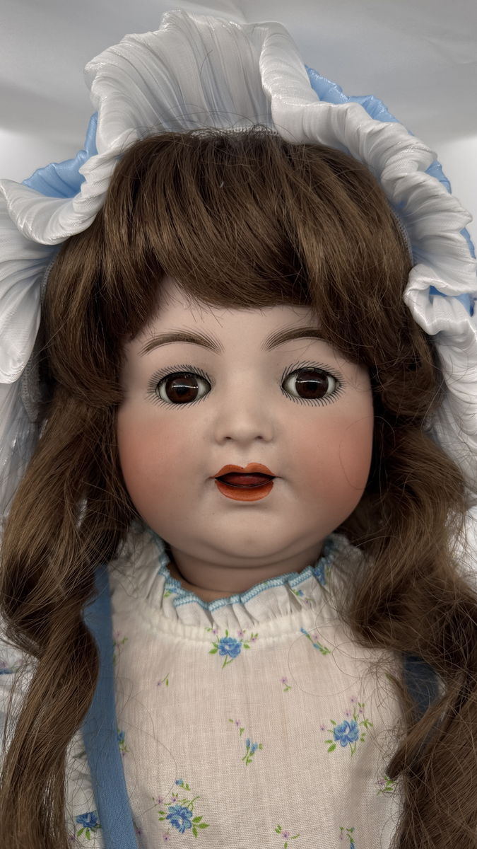 Antique German Kämmer & Reinhardt 126 Doll 28” Simon & Halbig Bisque Doll c.1900