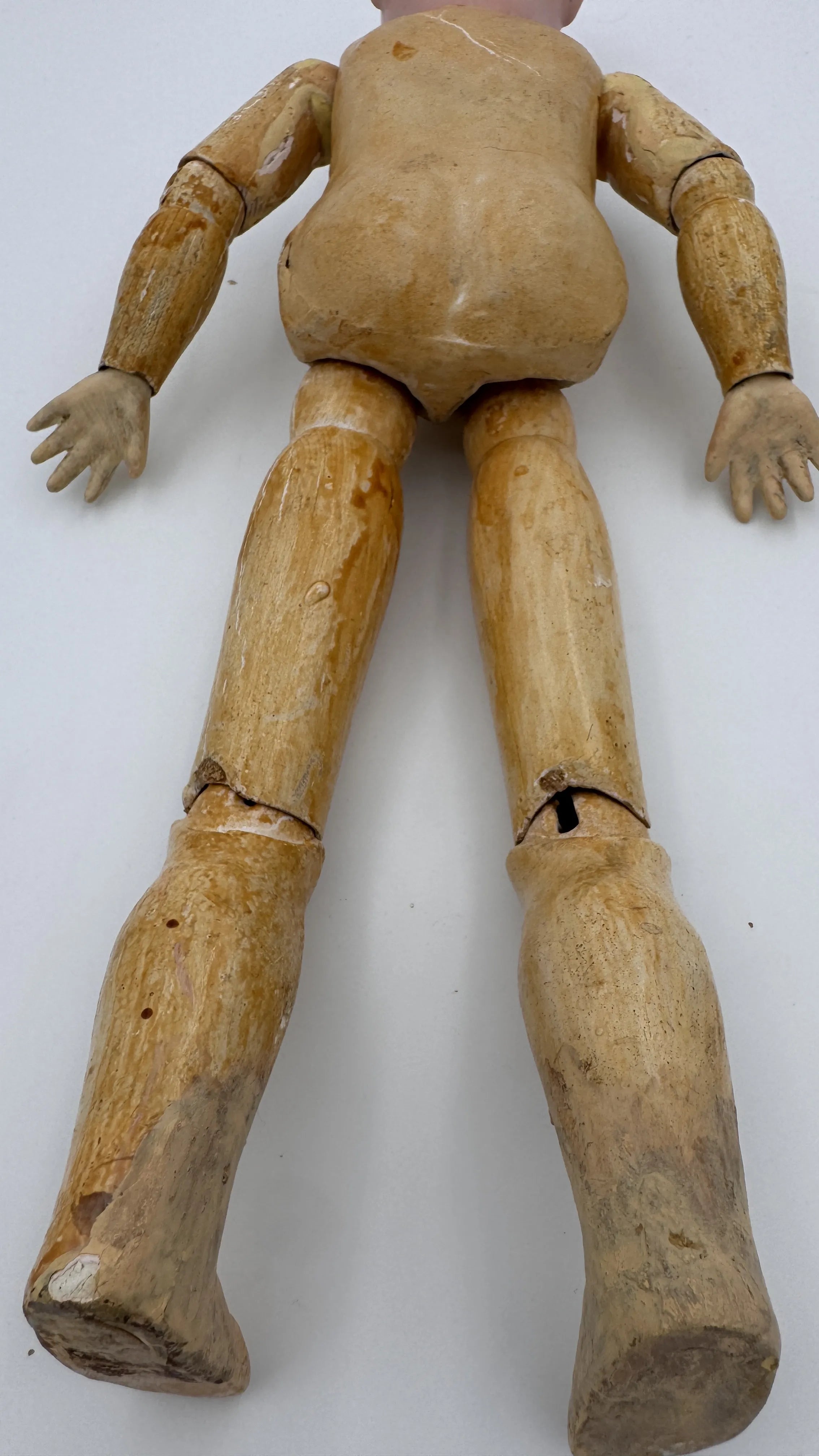 Rare Antique German Doll Armand Marseille 410 A Mechanical Jaw Early 1900s Bisque Head Collectible Doll for Sale
