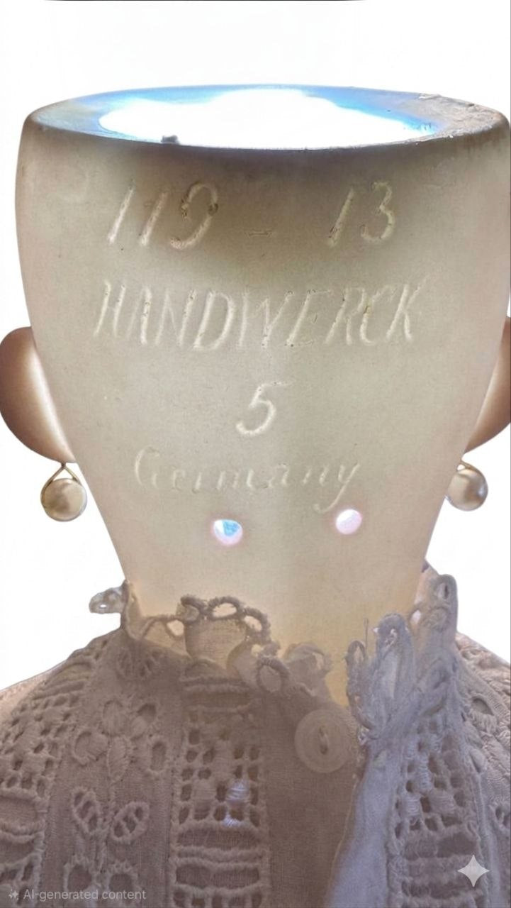 Antique Heinrich Handwerck 119 bisque head Doll — 28’’
