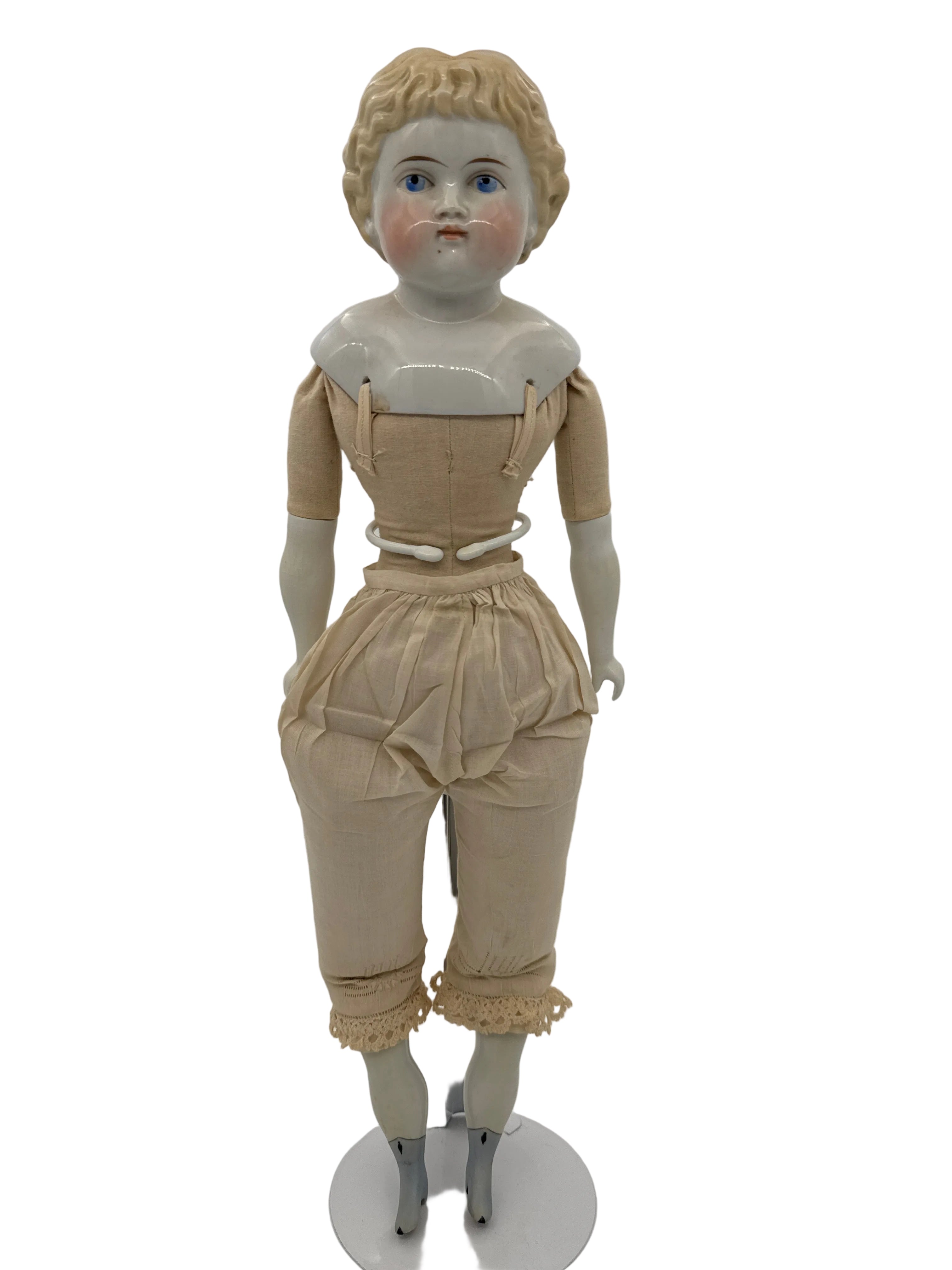 Antique German ABG China Head Doll 21” Circa 1865–1870
