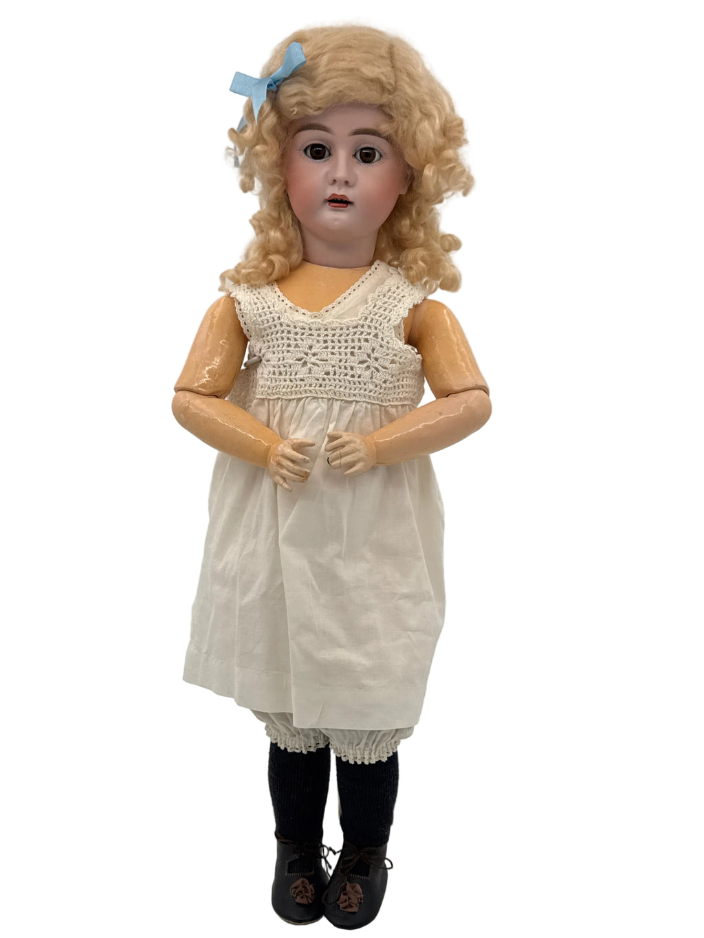 Antique Bahr & Proschild 273 DEP German Bisque Head Doll, 23 Inches, c. 1895–1910