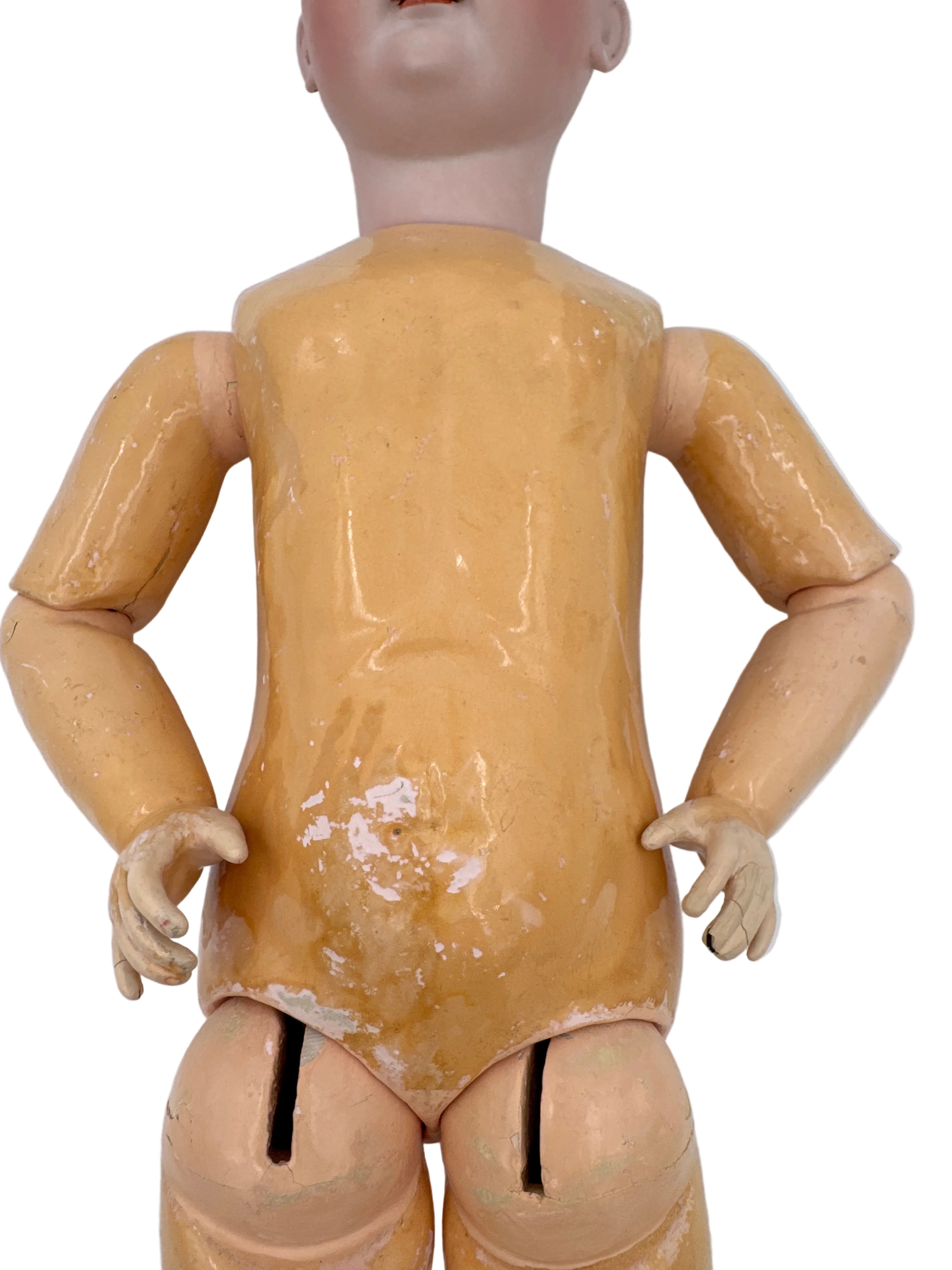 Antique Bahr & Proschild 273 DEP German Bisque Head Doll, 23 Inches, c. 1895–1910