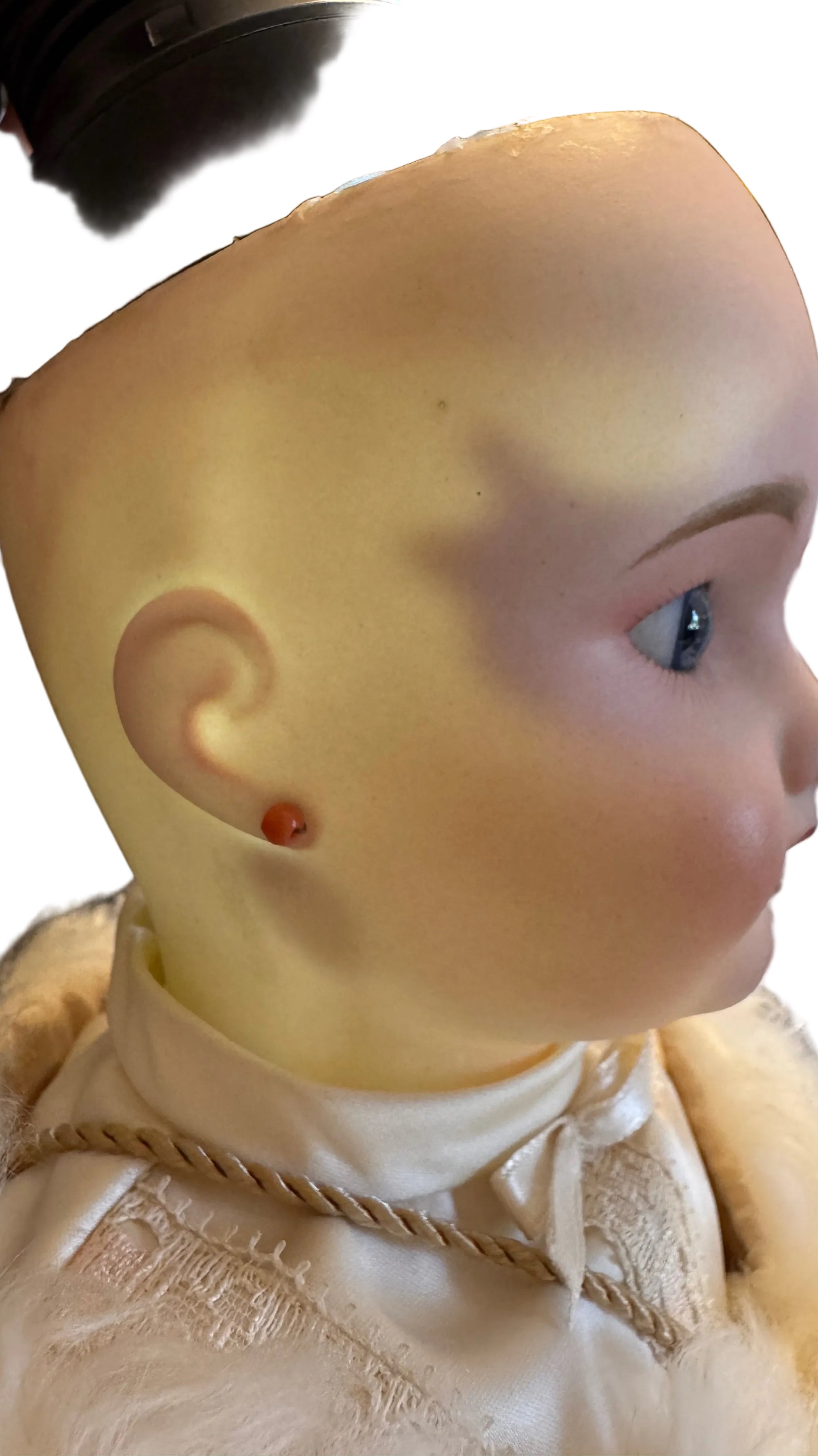 Antique French Limoges Bisque Doll, 17 Inches — Fully Jointed Composition Body