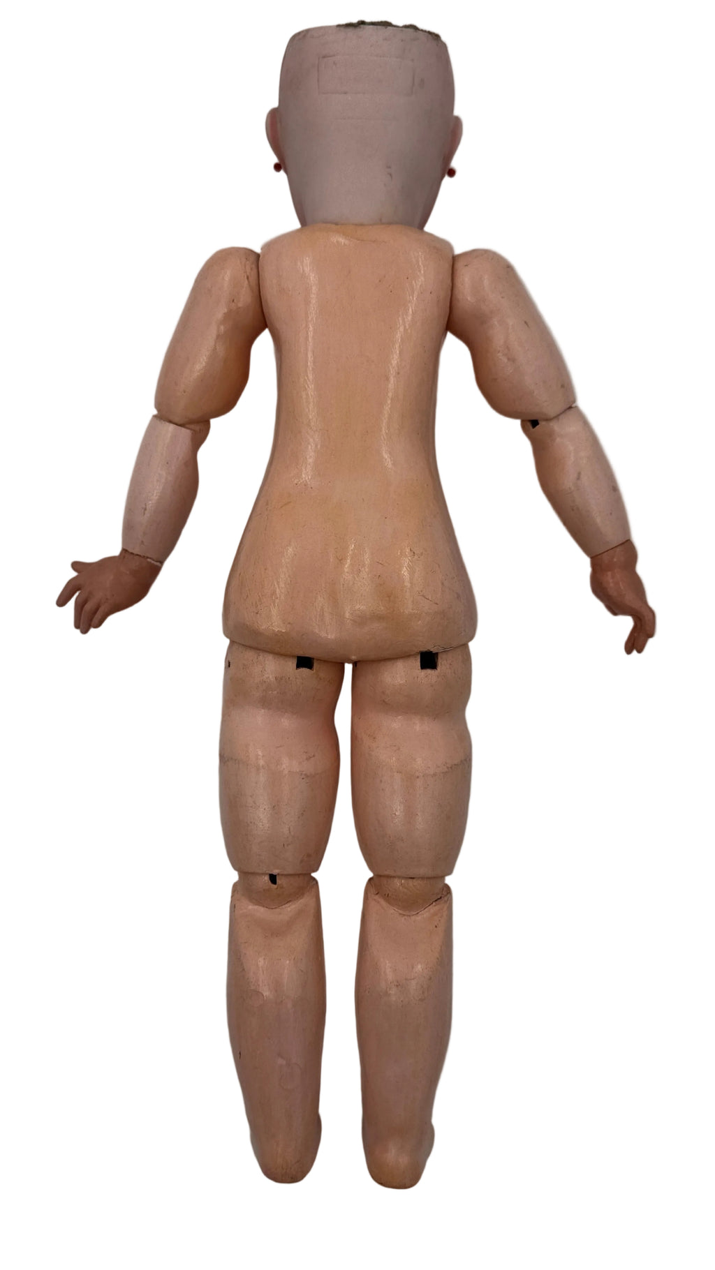 Antique French Limoges Bisque Doll, 17 Inches — Fully Jointed Composition Body