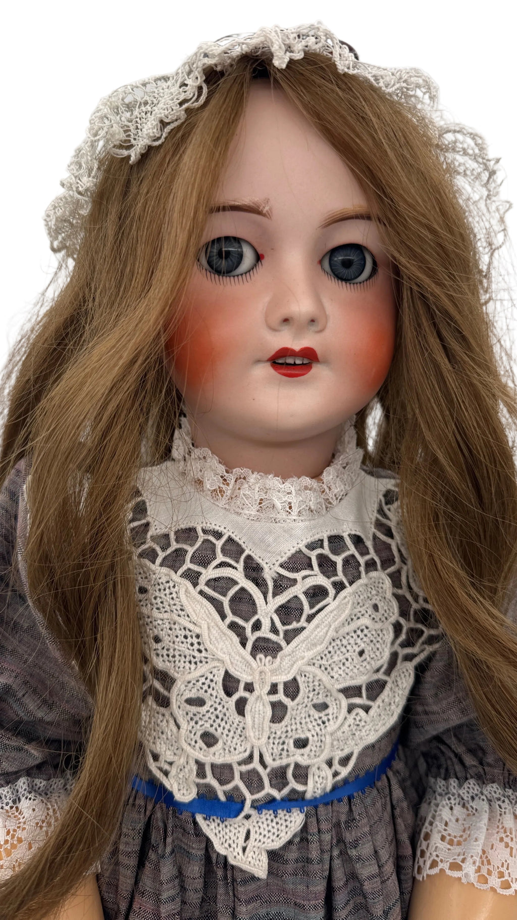 Antique French UNIS France 301 Doll, 25″ — Working Flirty Eyes