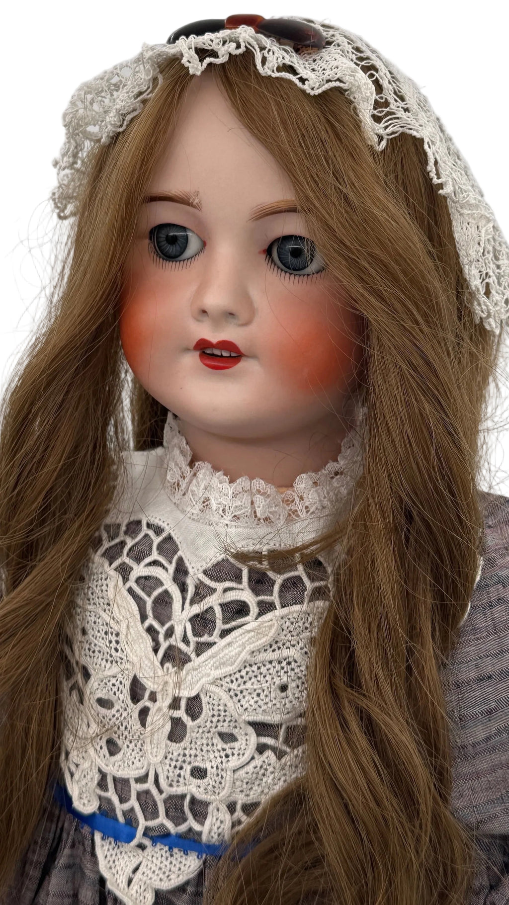Antique French UNIS France 301 Doll, 25″ — Working Flirty Eyes