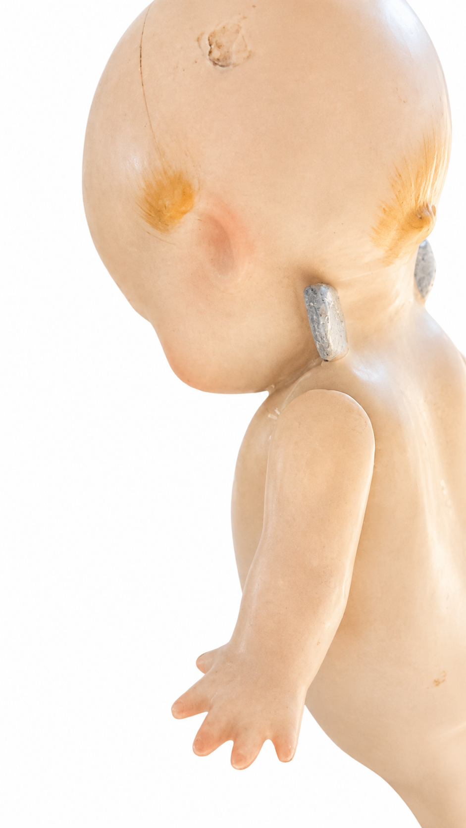 Antique German All-Bisque Kewpie Doll by Rose O’Neill, 6.5 Inches, circa 1912–1915 — vintage bisque doll