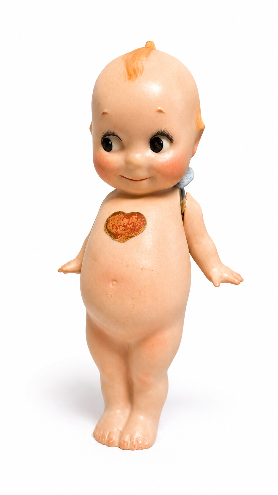 Antique German All-Bisque Kewpie Doll by Rose O’Neill, 6.5 Inches, circa 1912–1915 — German antique doll collectible