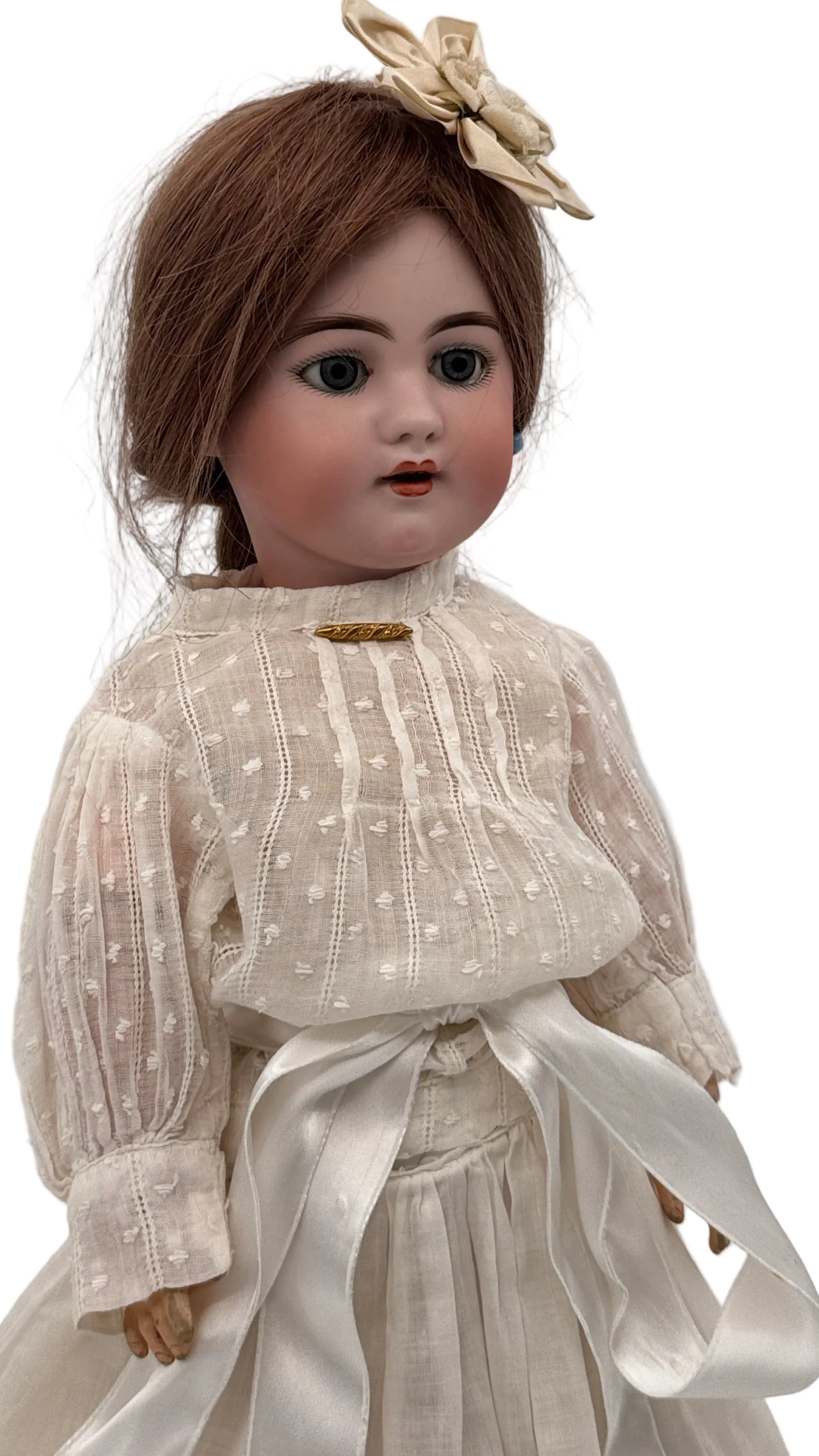 白い着物の少女人形 Vintage & Antique Products Catalog | Yana Lamar Gallery