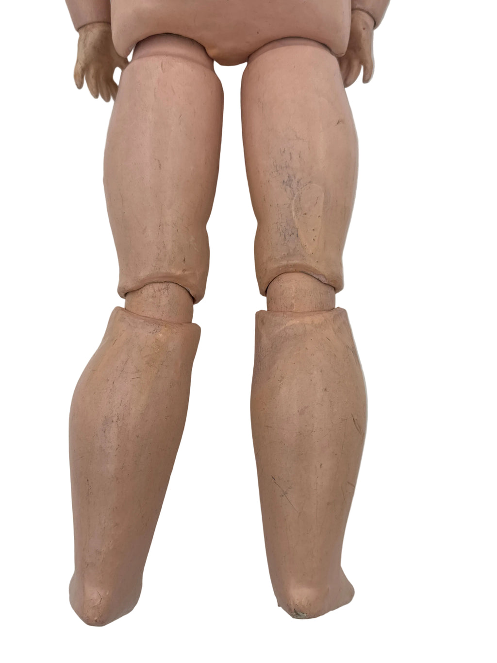 Antique Heinrich Handwerck 109 Bisque Head Doll, 23 Inches, Sleeping Blue Glass Eyes, Germany c. 1905–1915