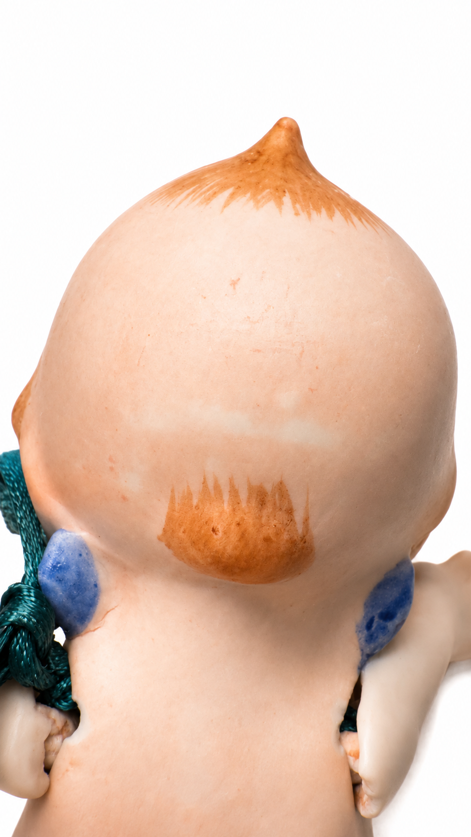 Antique Rose O’Neill Kewpie Doll, 4.5 Inches — All-Bisque, Germany, Original Paper Label, c. 1913–1920s — antique collectible doll
